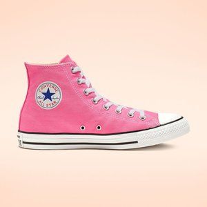 Pink Converse All Star High Top Sneakers